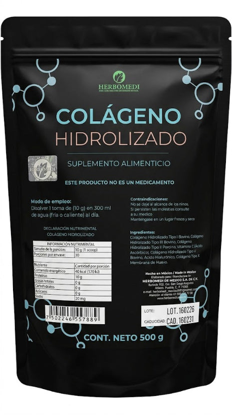 Colágeno Hidrolizado Natural